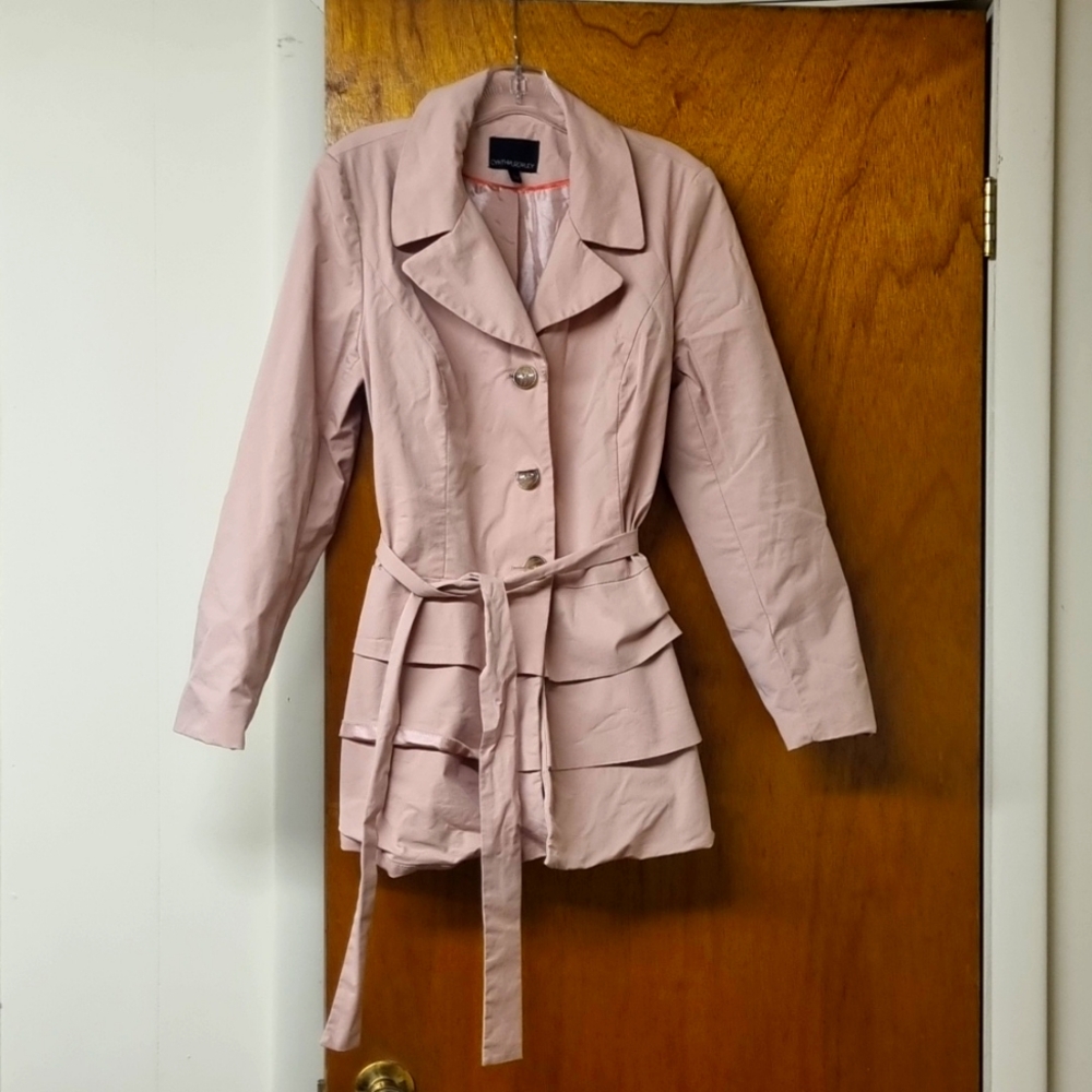 Cynthia Rowley Pink Vontage Style Jacket